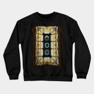 Stained Glass Gran Hotel Ciudad de Mexico Crewneck Sweatshirt